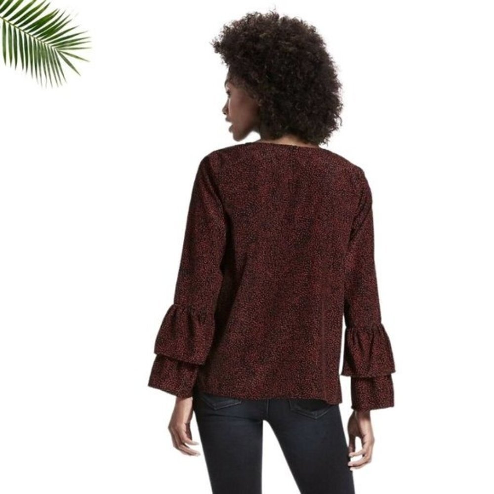 Lucky Brand Womens Printed jacquard Top Size XS/S NWT - Picture 4 of 9